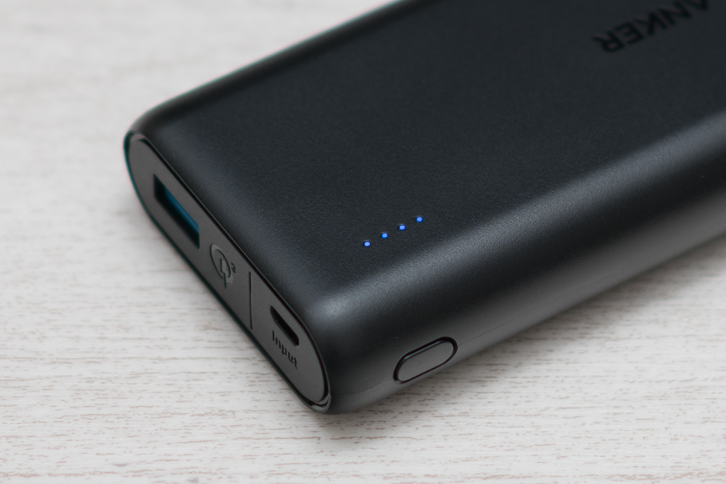 Anker PowerCore Speed 10000 QCバッテリー残量