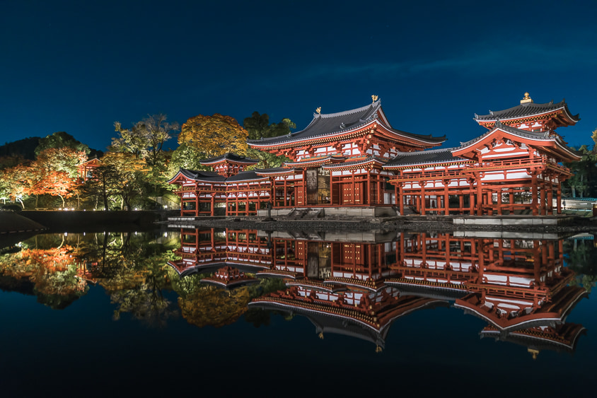 京都府宇治市「平等院（秋の夜間特別拝観）」へのアクセスと撮影スポット