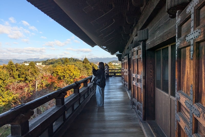 南禅寺山門上